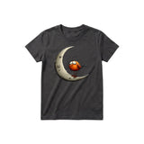 T-shirt Quirky Bird graphic 0028 - Dark Gray