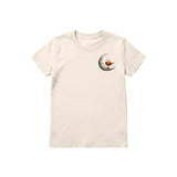 T-shirt Quirky Bird graphic 0028 - Natural