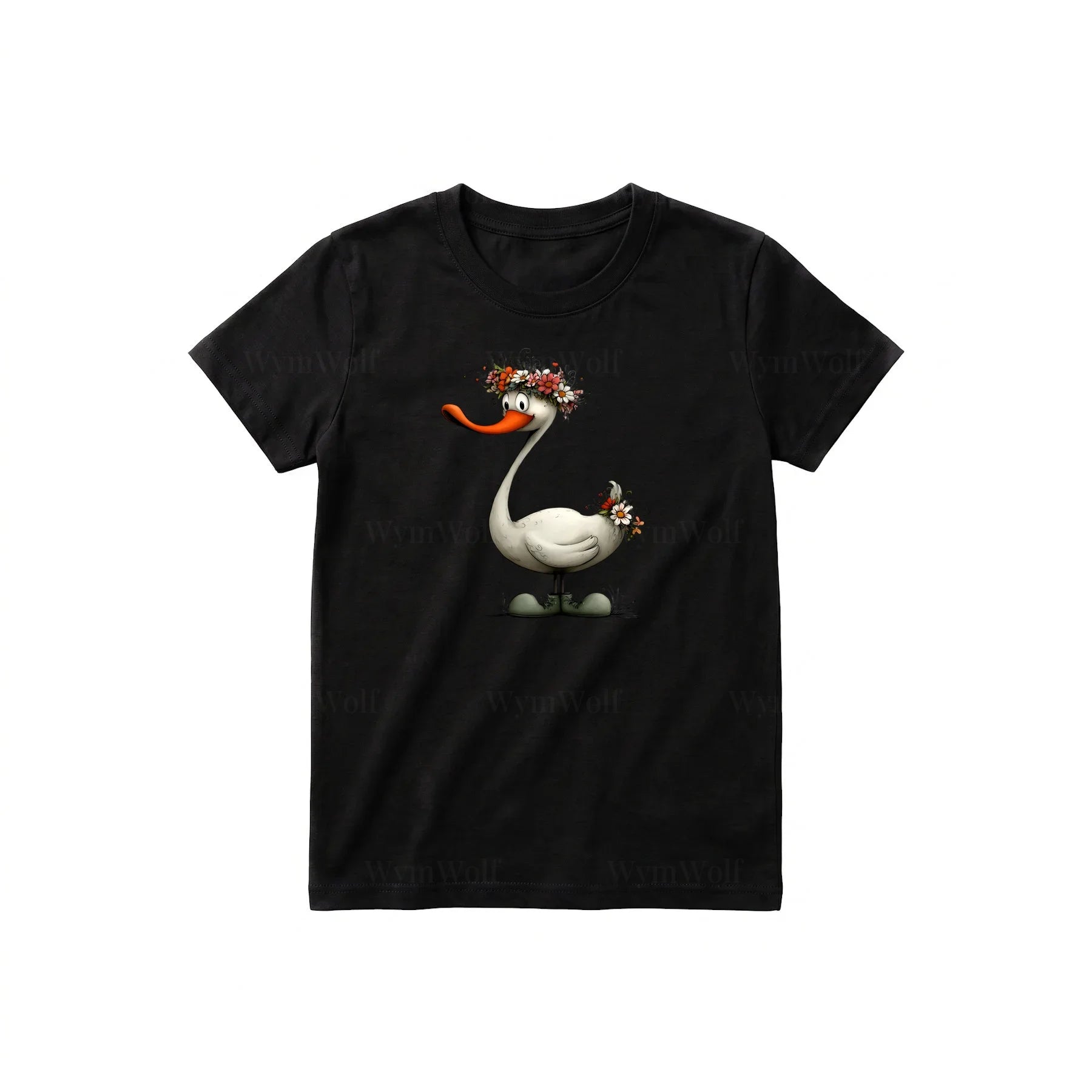 T-shirt Quirky Bird graphic 0029