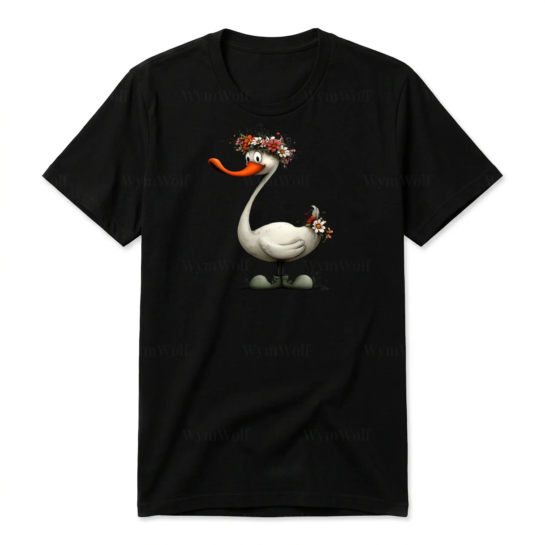 T-shirt Quirky Bird graphic 0029