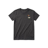 T-shirt Quirky Bird graphic 0029 - Dark Gray