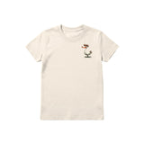 T-shirt Quirky Bird graphic 0029 - Natural