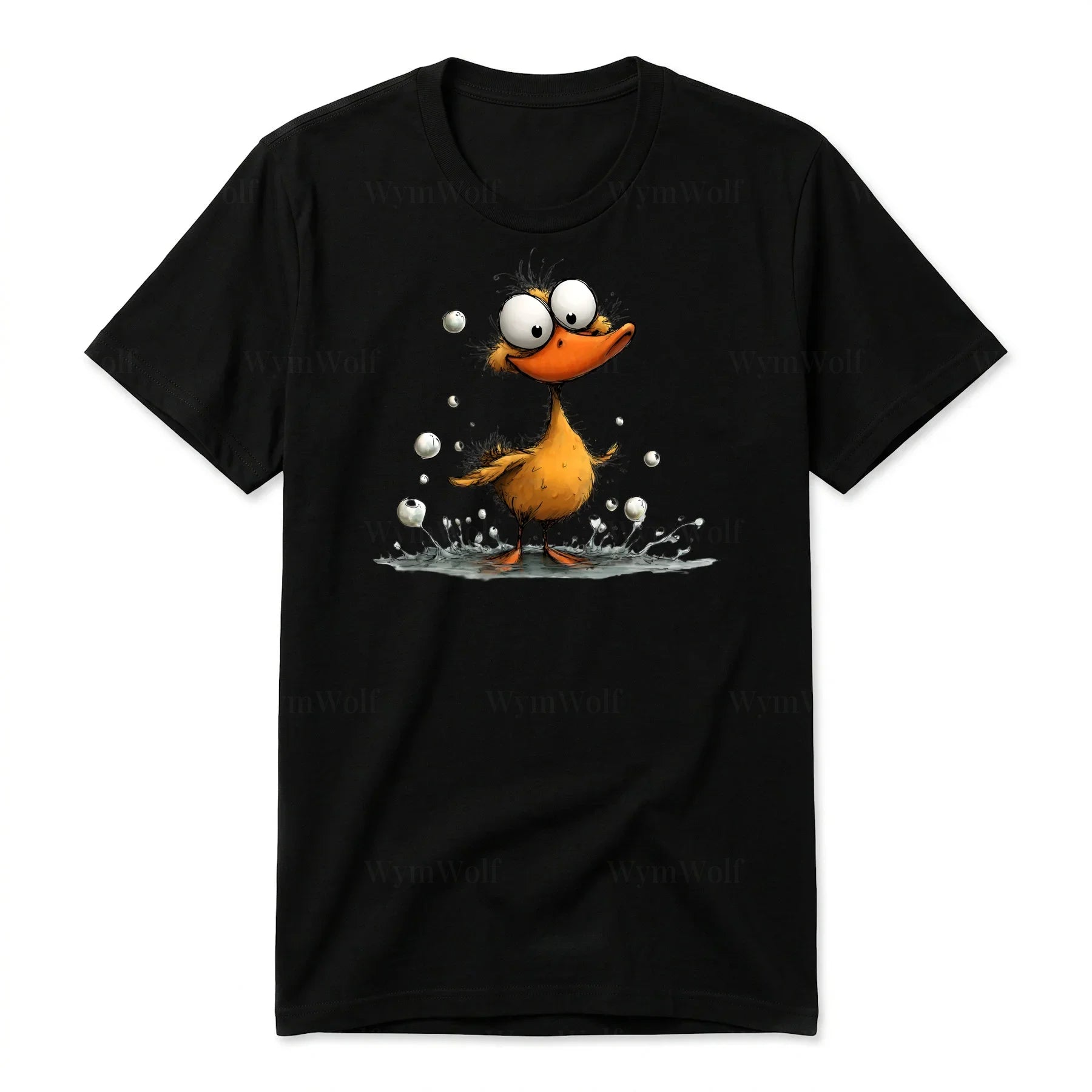 T-shirt Quirky Bird graphic 0030
