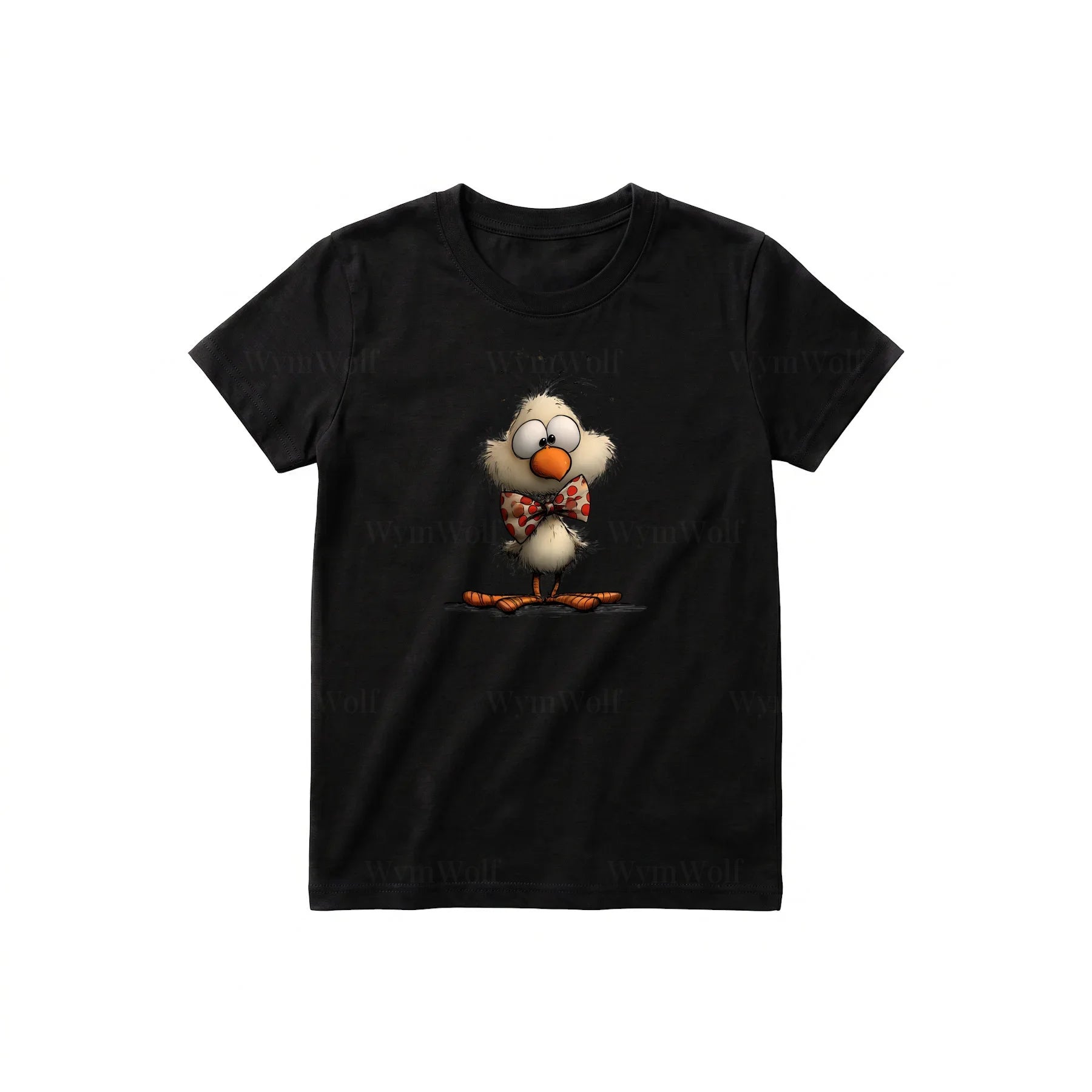 T-shirt Quirky Bird graphic 0031