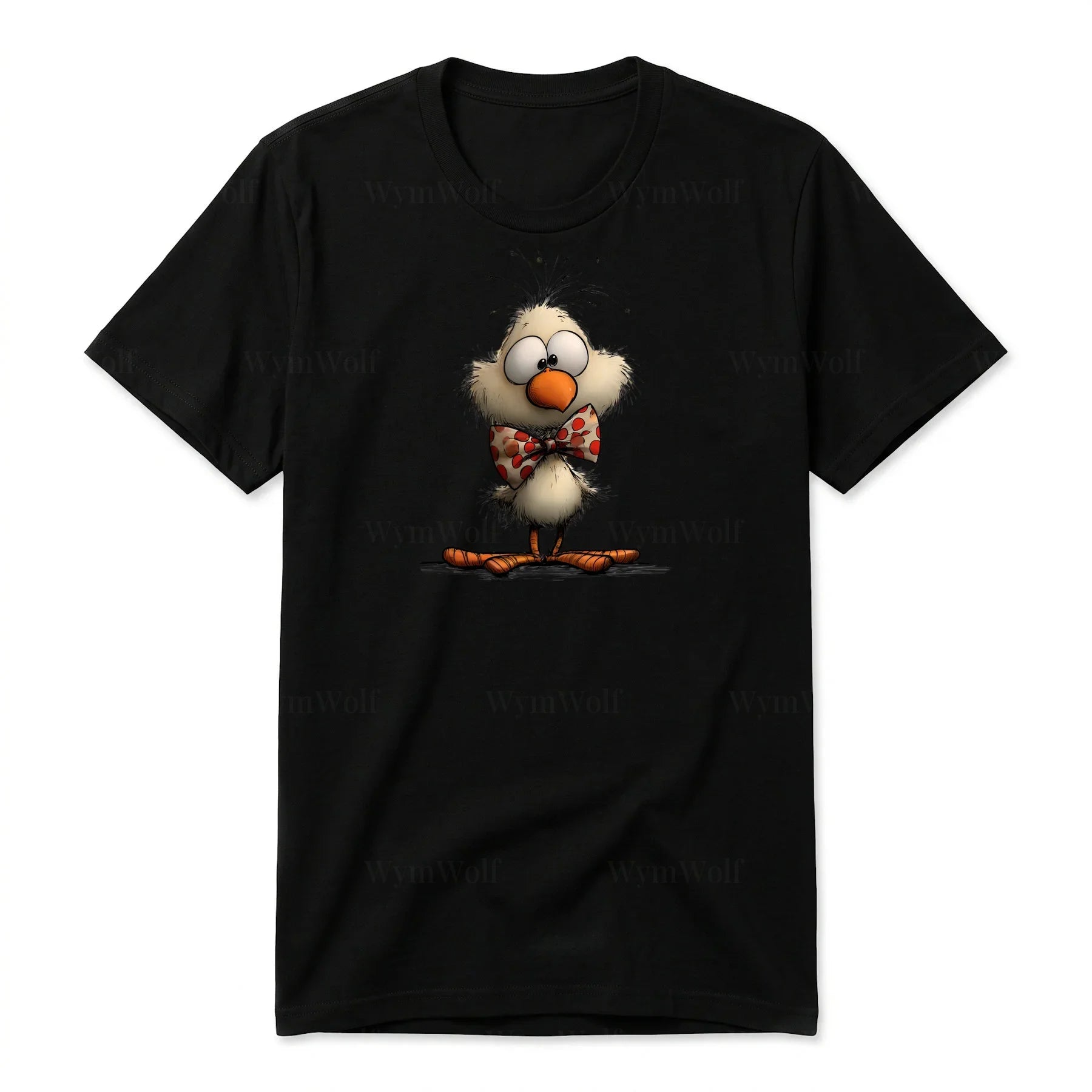 T-shirt Quirky Bird graphic 0031