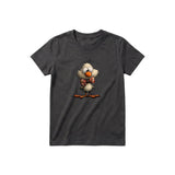 T-shirt Quirky Bird graphic 0031 - Dark Gray