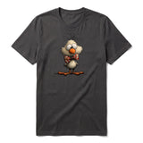 T-shirt Quirky Bird graphic 0031 - Dark Gray