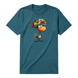 T-shirt Quirky Bird graphic 0032 - Deep Teal
