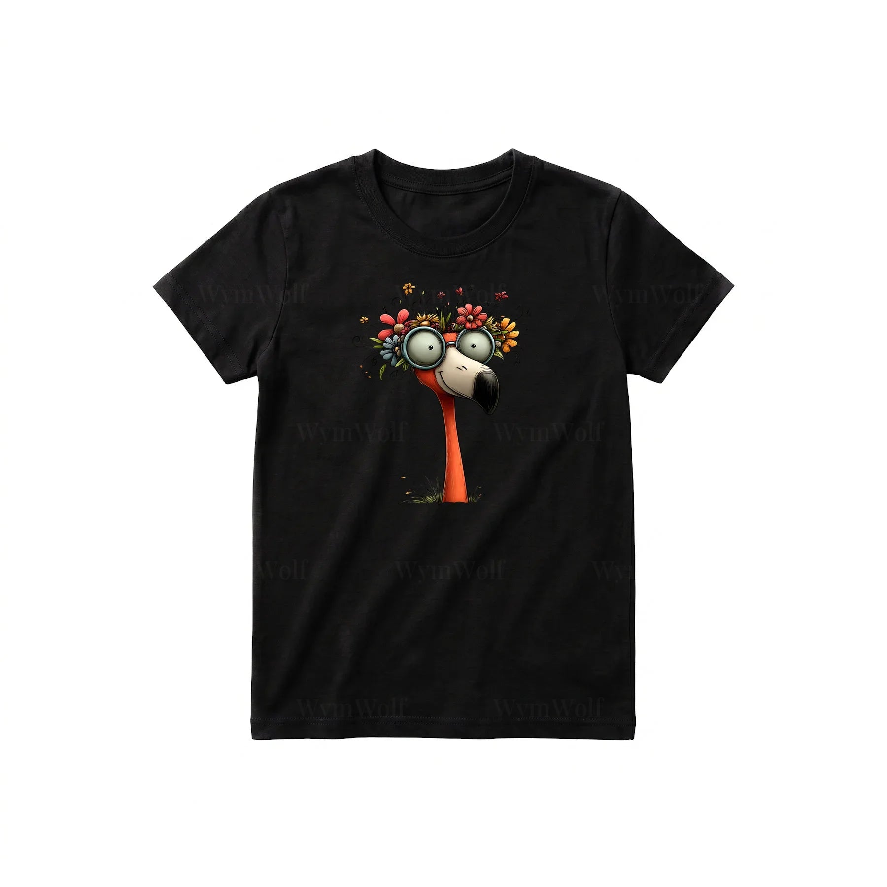 T-shirt Quirky Bird graphic 0033