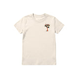 T-shirt Quirky Bird graphic 0033 - Natural