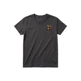 T-shirt Quirky Bird graphic 0034 - Dark Gray