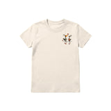 T-shirt Quirky Bird graphic 0034 - Natural