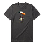 T-shirt Quirky Bird graphic 0035 - Dark Gray
