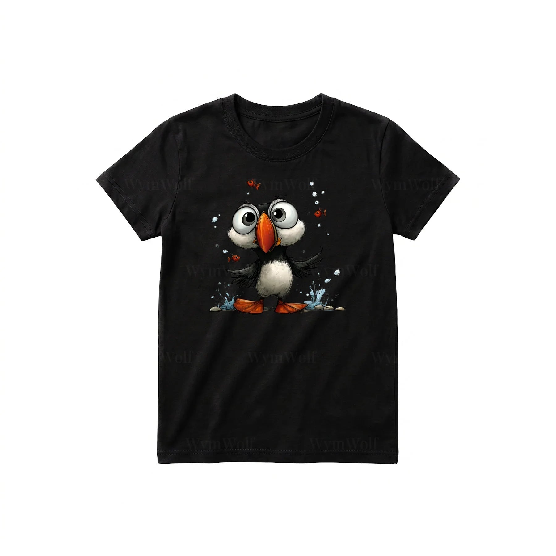 T-shirt Quirky Bird graphic 0036