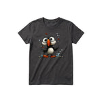 T-shirt Quirky Bird graphic 0036 - Dark Gray