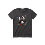 T-shirt Quirky Bird graphic 0036 - Dark Gray