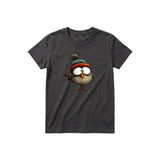T-shirt Quirky Bird graphic 0037 - Dark Gray