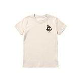 T-shirt Quirky Bird graphic 0037 - Natural
