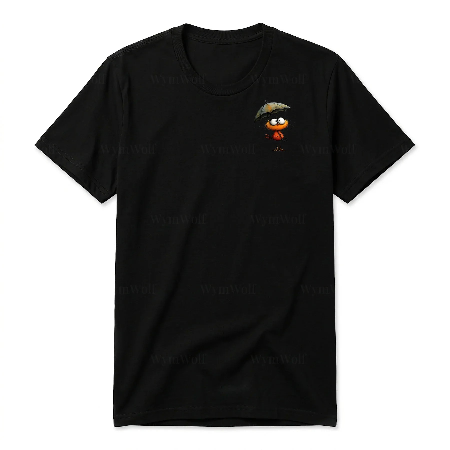T-shirt Quirky Bird graphic 0038