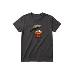 T-shirt Quirky Bird graphic 0038 - Dark Gray