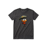 T-shirt Quirky Bird graphic 0038 - Dark Gray