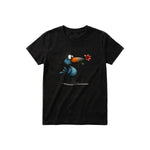 T-shirt Quirky Bird graphic 0039
