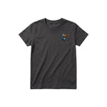 T-shirt Quirky Bird graphic 0039 - Dark Gray