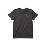 T-shirt Quirky Bird graphic 0039 - Dark Gray