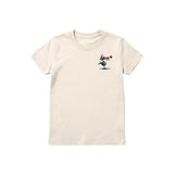 T-shirt Quirky Bird graphic 0039 - Natural