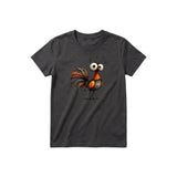 T-shirt Quirky Bird graphic 0040 - Dark Gray