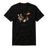 T-shirt Quirky Bird graphic 0042
