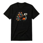 T-shirt Quirky Bird graphic 0043