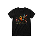 T-shirt Quirky Bird graphic 0044