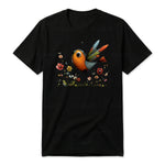 T-shirt Quirky Bird graphic 0044