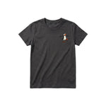 T-shirt Quirky Bird graphic 0045 - Dark Gray
