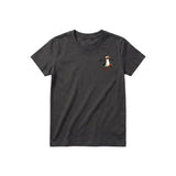 T-shirt Quirky Bird graphic 0045 - Dark Gray