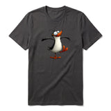T-shirt Quirky Bird graphic 0045 - Dark Gray