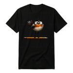 T-shirt Quirky Bird graphic 0046