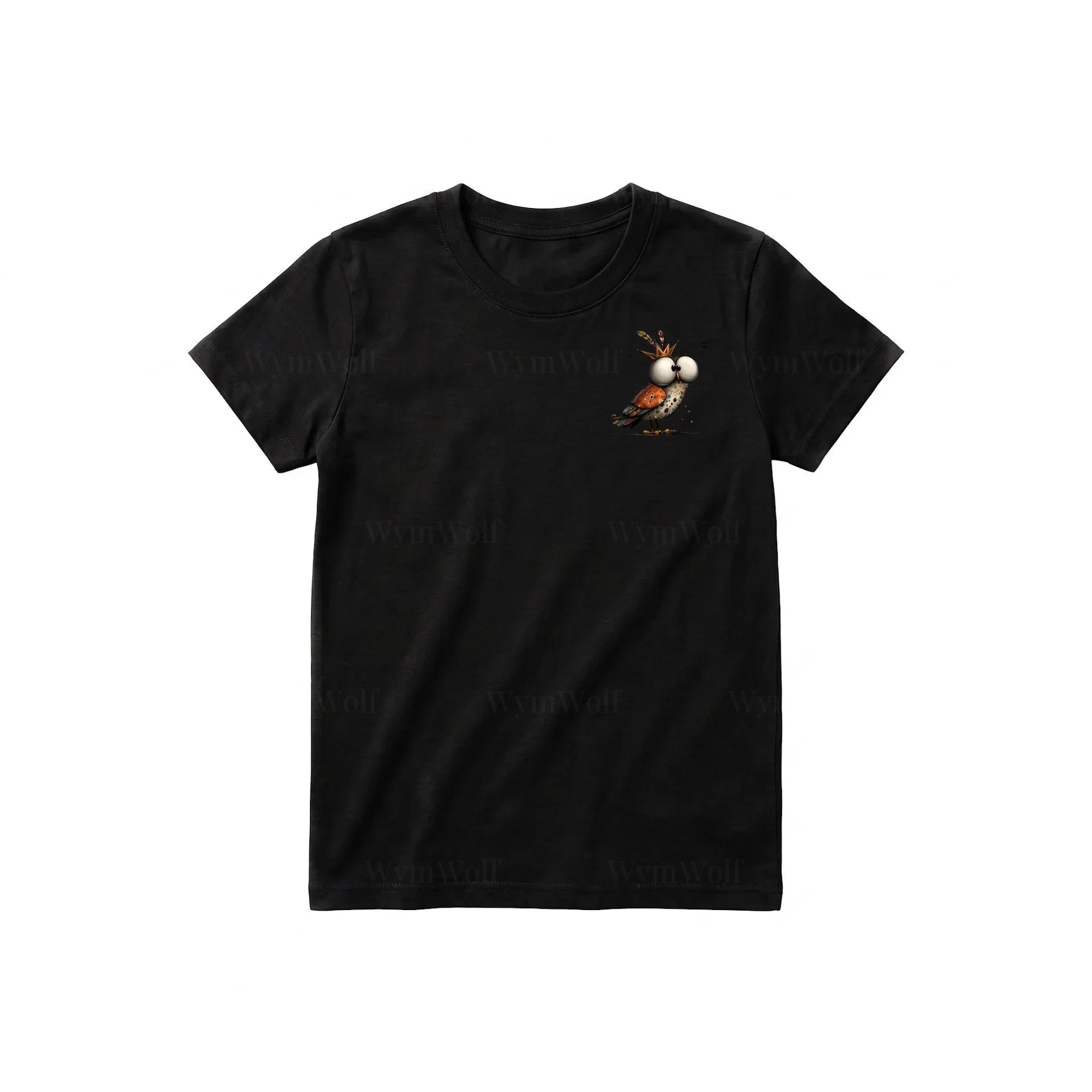 T-shirt Quirky Bird graphic 0048