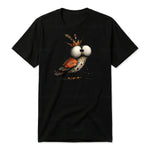 T-shirt Quirky Bird graphic 0048