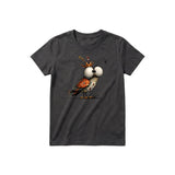 T-shirt Quirky Bird graphic 0048 - Dark Gray