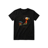 T-shirt Quirky Bird graphic 0049