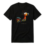 T-shirt Quirky Bird graphic 0049