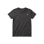 T-shirt Quirky Bird graphic 0049 - Dark Gray