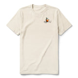 T-shirt Quirky Bird graphic 0050 - Natural