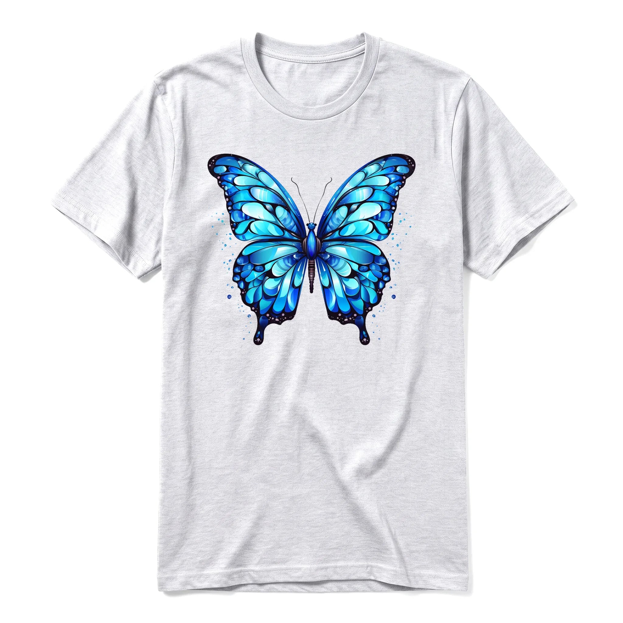 A ash grey short-sleeve crewneck t-shirt for adult featuring a graphic of a arthropods animal on the front.