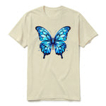 A latte short-sleeve crewneck t-shirt for adult featuring a graphic of a arthropods animal on the front.