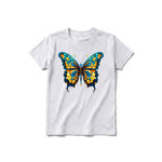 A ash grey short-sleeve crewneck t-shirt for youth featuring a graphic of a arthropods animal on the front.