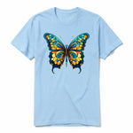 A powder short-sleeve crewneck t-shirt for adult featuring a graphic of a arthropods animal on the front.