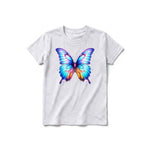 A ash grey short-sleeve crewneck t-shirt for youth featuring a graphic of a arthropods animal on the front.